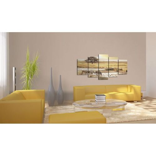 Tulup Tableau Sur Verre Trempé Image 50x100 - Girafe