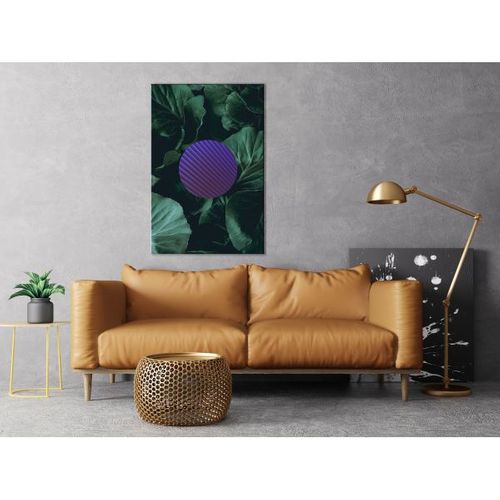 Tableau Botanical Abstraction (1 Part) Vertical 80x120 Cm - Tableau ...