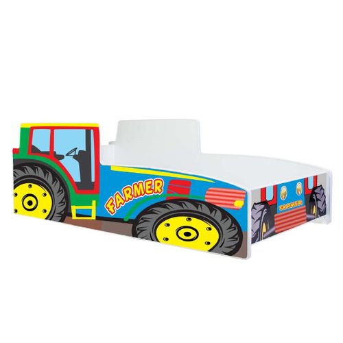 Lit Enfant Tracteur Coloré 160x80 Pour Des Nuits Magiques