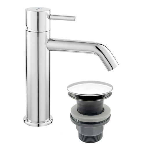 Ciriculus Robinet Mitigeur Chrome Brillant + Bonde