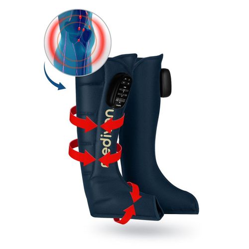 Bottes Pressothérapie Massage Compression D'air Drainage Lymphatique Récupération  Mv-aeria