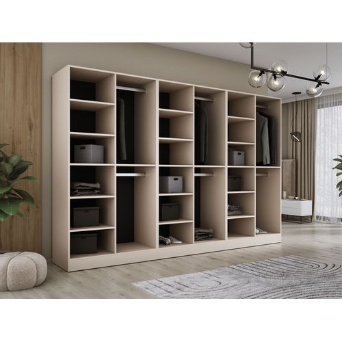 Armoire : Beige Sable / Verre Antisol, 300 X 200 X 51 Cm