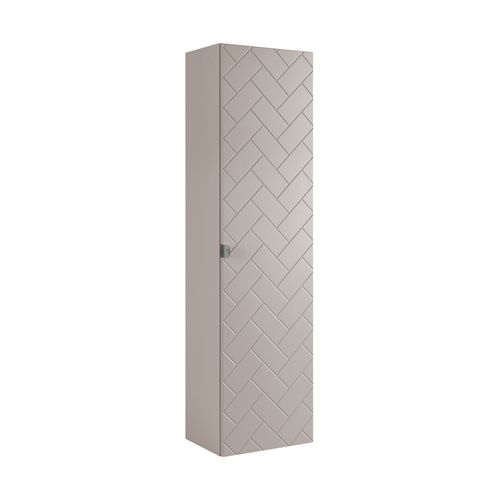 Meuble De Salle De Bain, Cachemire, 35 X 136 X 27 Cm, Poignées Argentées