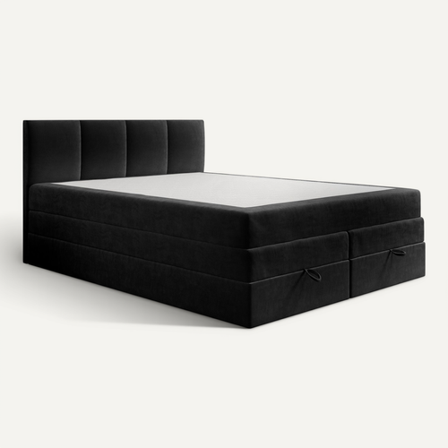 Box Spring Prado Lit Boxspring 140x200 Cm Prado Avec Rangement Et Matelas Ressorts ...