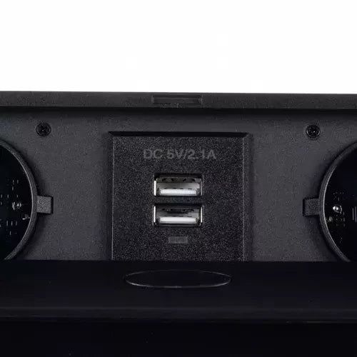 Double Prise Encastable Pour Plan De Travail Avec Port USB