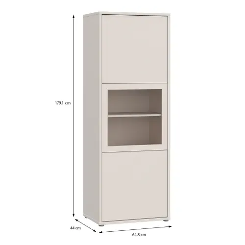 Vitrine CANELLE Sable