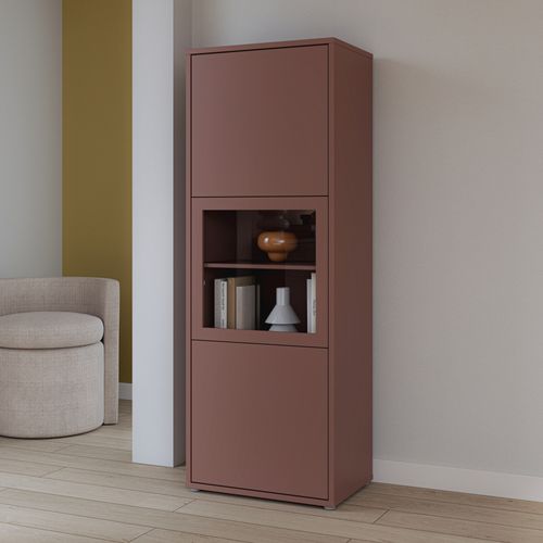 Vitrine CANELLE Terracotta vue d'ambiance 1