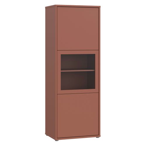Vitrine CANELLE Terracotta vue 3/4