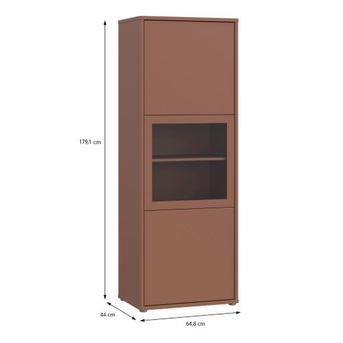 Vitrine CANELLE Terracotta