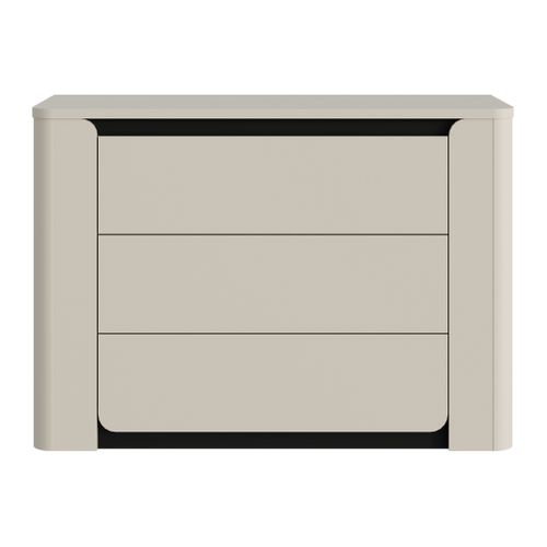 Commode 3 tiroirs VICTOR sable