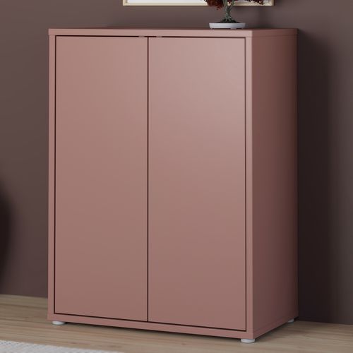 Rangement 2 portes battantes CANELLE terracotta