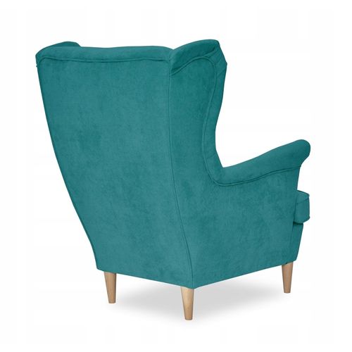 Fauteuil - Family - Ari - Bleu - Repose-pieds - Réf 1947