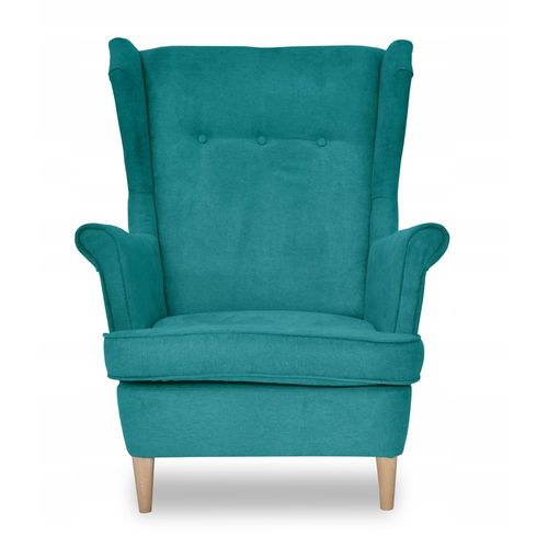 Fauteuil - Family - Ari - Bleu - Repose-pieds - Réf 1947