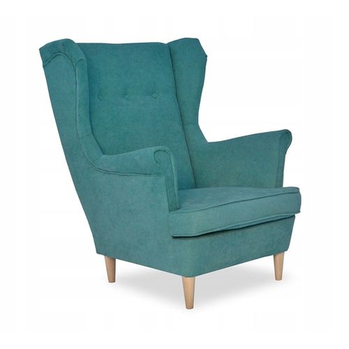 Fauteuil - Family - Ari - Bleu - Repose-pieds - Réf 1947