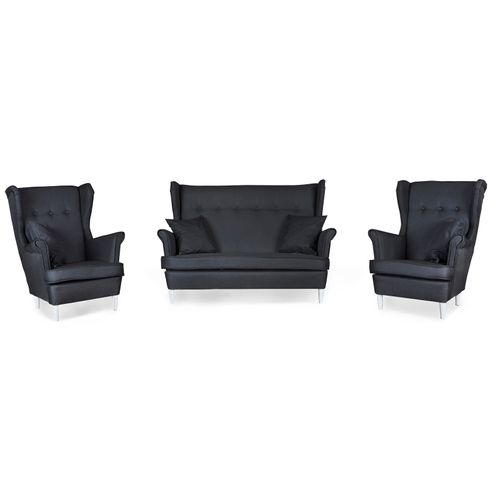 Canapé - Family - Ari - Noir - Convertible - Sawana 14
