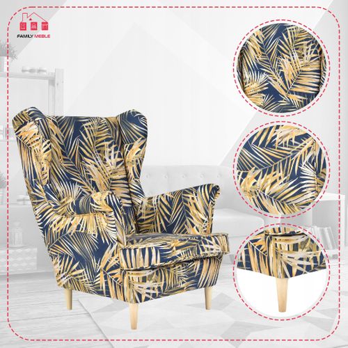 Fauteuil - Family - Ari Print - Multicolore - Poly 9 - Réf 6973
