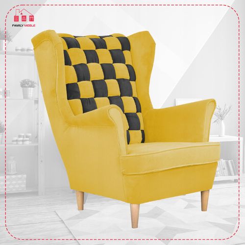 Fauteuil - Family - Carol - Jaune - Trinity 18