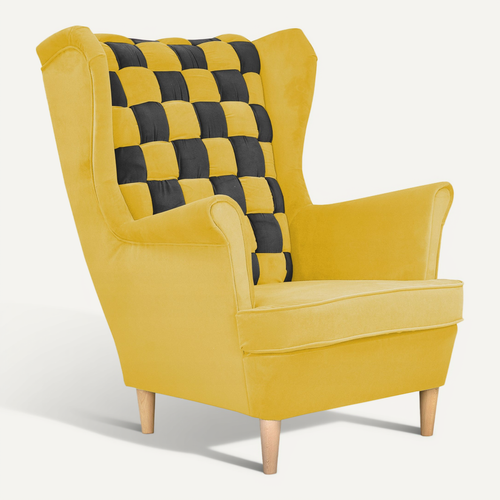Fauteuil - Family - Carol - Jaune - Trinity 18