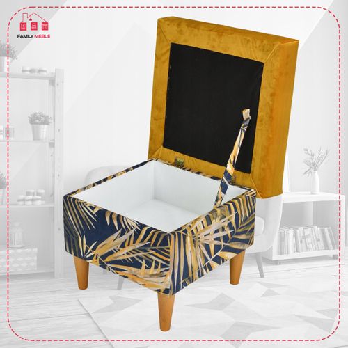Pouf Ari Avec Coffre De Rangement — Repose‑pieds, Collection Family, Modèles Variés