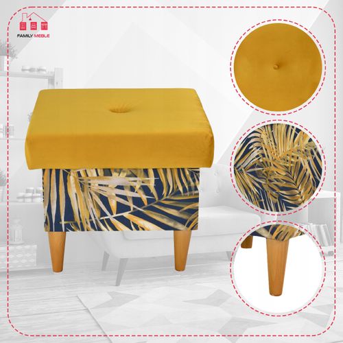 Pouf Ari Avec Coffre De Rangement — Repose‑pieds, Collection Family, Modèles Variés