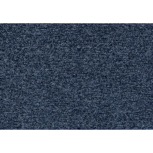 Canapé D'angle Gauche Salvini 4 Places Tissu Bleu Foncé