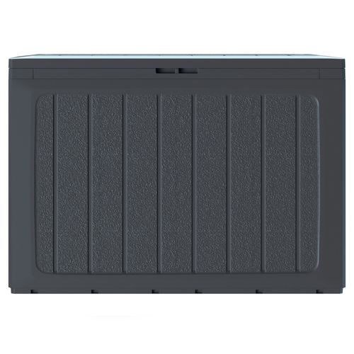 Coffre de Jardin 190l Plastique Anthracite Boardebox 78 X 43,3 X 55 Cm