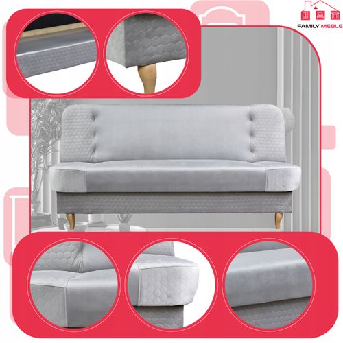 Canapé Convertible - Family - Royal - Gris - Convertible