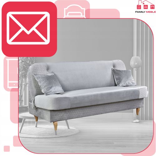 Canapé Convertible - Family - Royal - Gris - Convertible