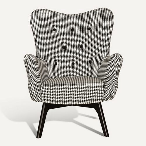 Fauteuil - Family - Luna Print - Noir