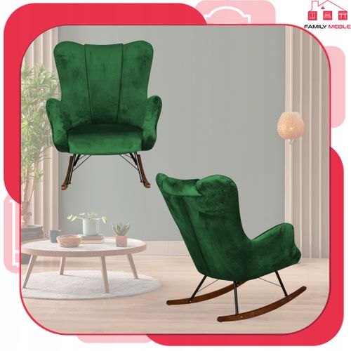 Fauteuil à Bascule - Family - Luna - Vert - Bascule - Royal 33 - Réf 4829