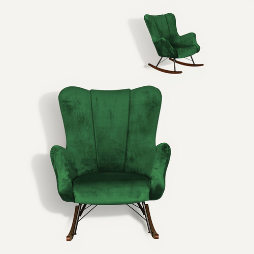 Fauteuil à Bascule - Family - Luna - Vert - Bascule - Royal 33 - Réf 4829