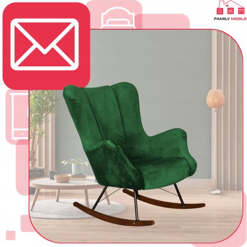 Fauteuil à Bascule - Family - Luna - Vert - Bascule - Royal 33 - Réf 4829