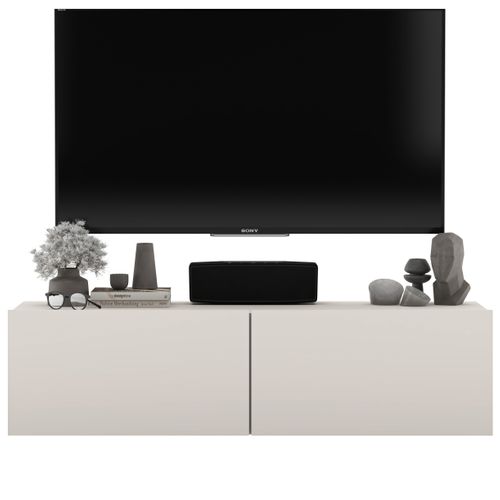 Meuble TV Suspendu Enjoy Cachemire Mat 120 Cm