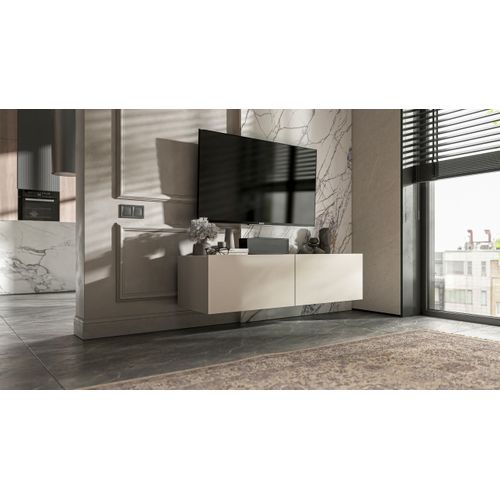 Meuble TV Suspendu Enjoy Cachemire Mat 120 Cm