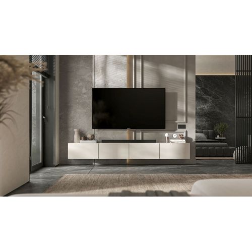 Meuble TV Suspendu Enjoy Cachemire Mat 120 Cm