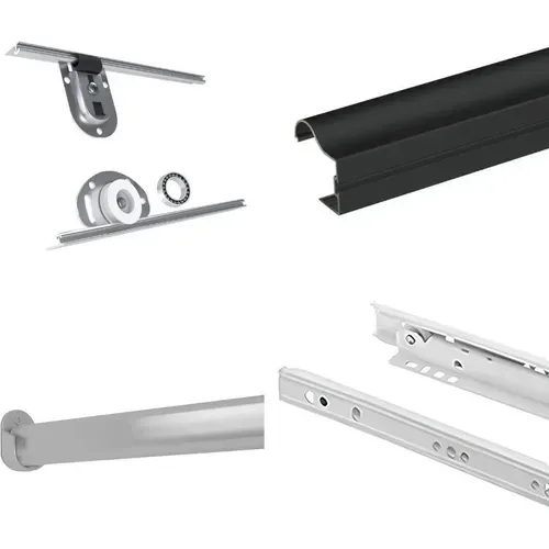 Armoire Helix 120 cm, 2 Portes Coulissantes Miroir, Graphite et Blanc Lamelles