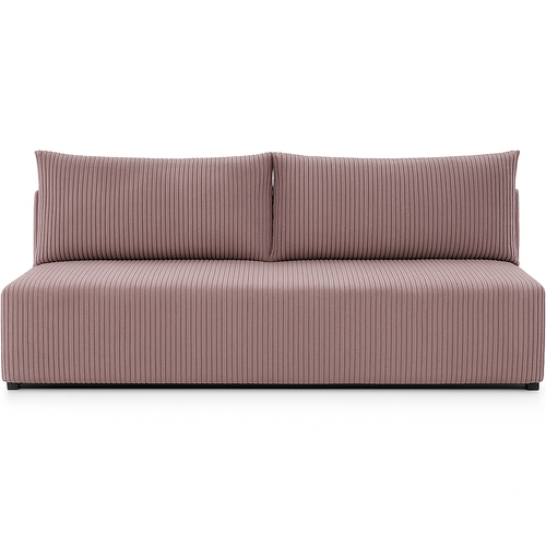 Canapé Luno Rose en velours