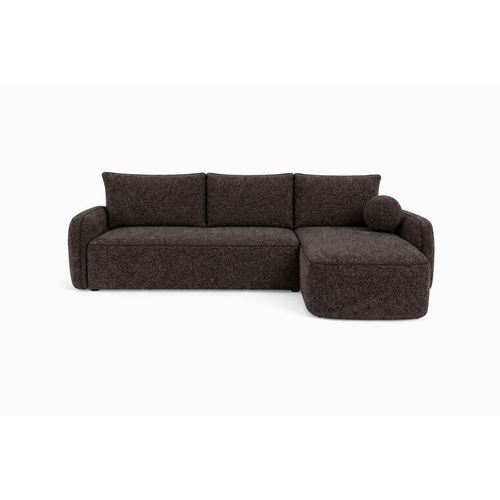 Milo Braun, Canapé angle convertible 3 Places   230 × 160 Cm