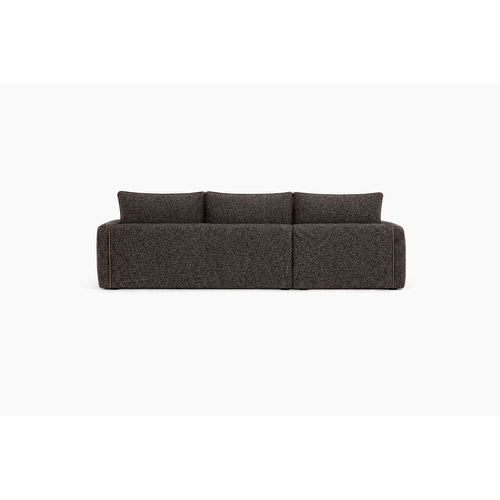 Milo Braun, Canapé angle convertible 3 Places   230 × 160 Cm