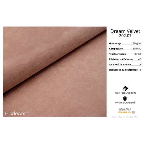 Canapé D'angle Livo-l1 252x173x79,5  Angle Gauche En Velours  -  Apricot