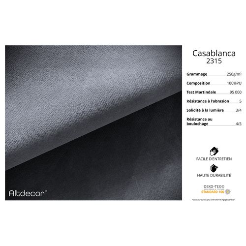 Lit Simple Avec Coffre De Rangement, Gauche-livy 80x200 Cm Gris Foncé