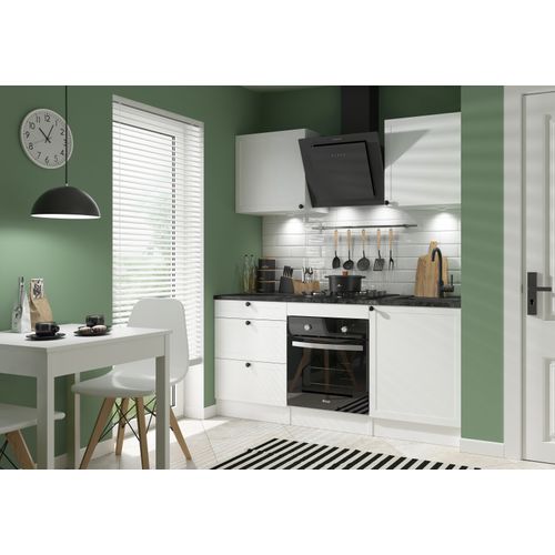 Bas 60cm 1tiroir 2casserolier ELSA blanc