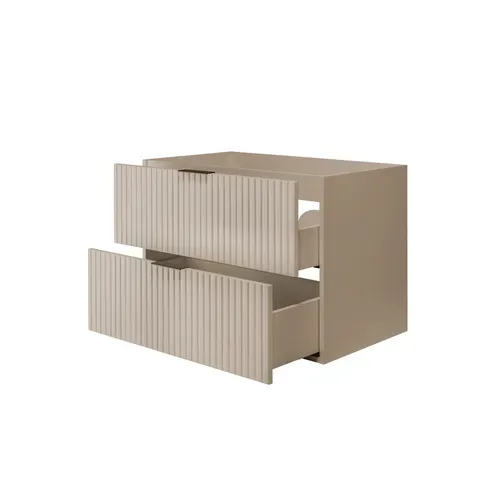 Meuble Suspendu Sous Vasque Flow Cachemire 80 Cm