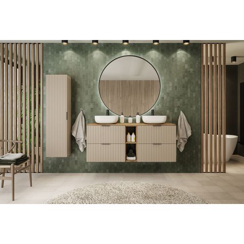 Meuble Suspendu Sous Vasque Flow Cachemire 120 Cm