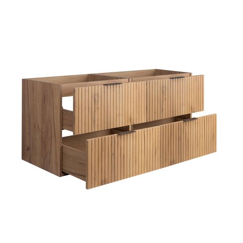 Meuble Suspendu Sous Vasque Flow Chêne 120 Cm