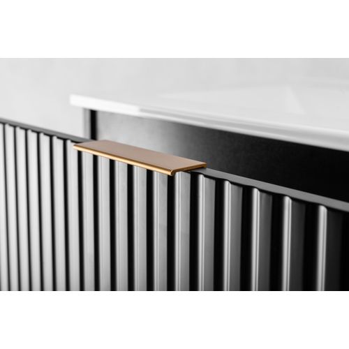 Meuble Suspendu Sous Vasque Flow Noir  60 Cm