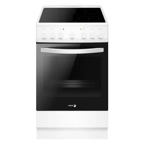 Cuisinière Dessus Vitrocéramique 4 foyers Multifonctions Catalyse - Facv103b-1