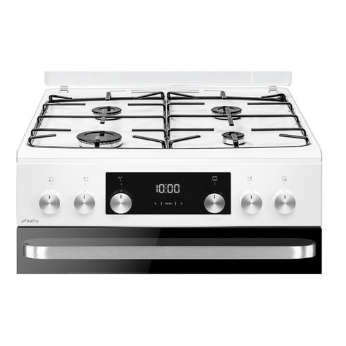 Cuisinière 4 foyers Gaz Four électrique multifonction Catalyse - Acm7005rb