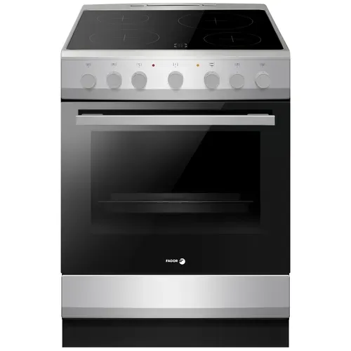 Cusinière vitrocéramique FAGOR FACV3004S 4 foyers Silver