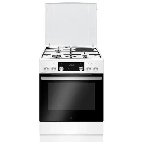 Cuisinière mixte AMICA GIMP7037 AIRFRY vue de face